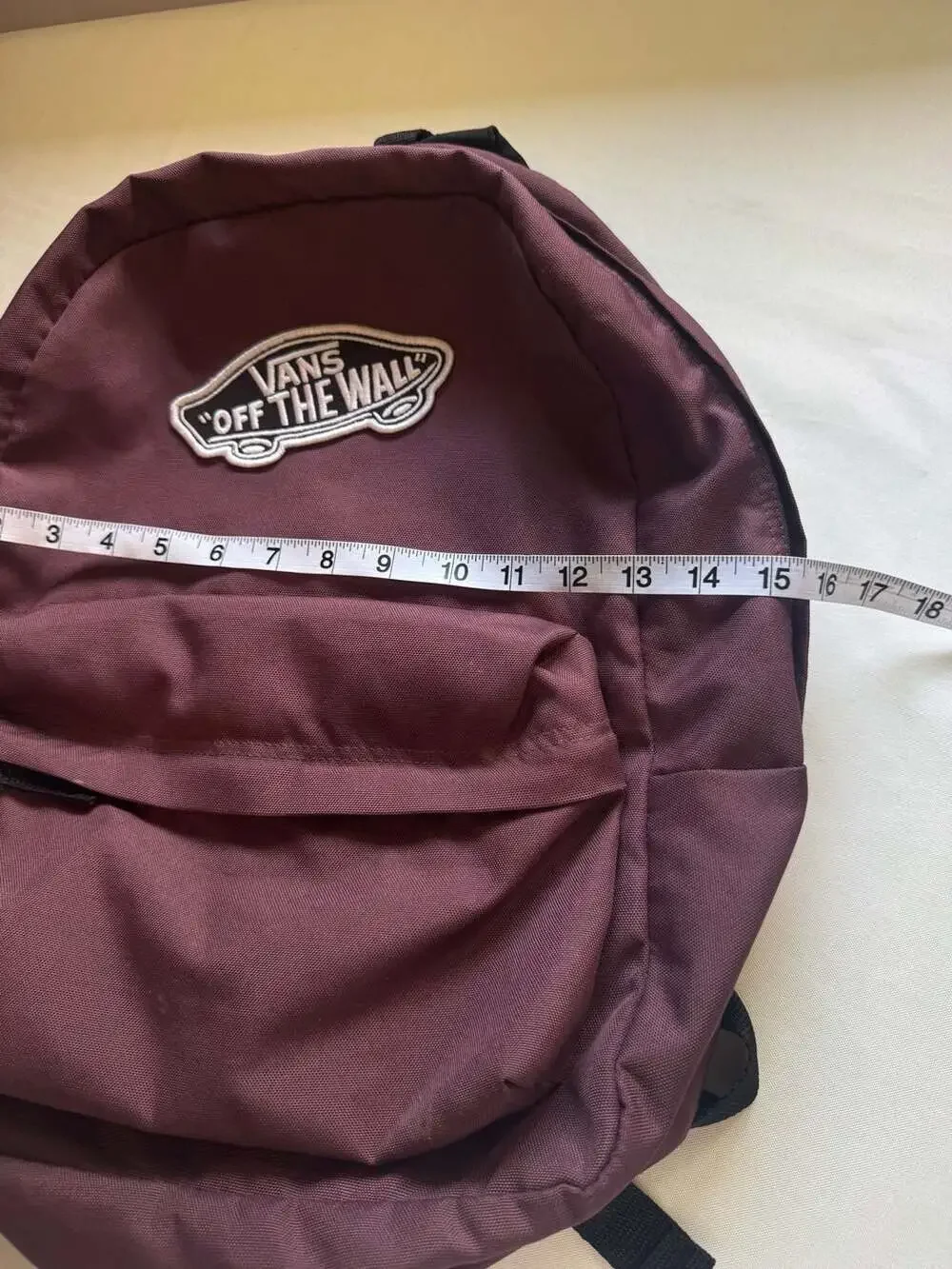 Vans Old Skool Burgundy Backpack Skate Y2K Streetwear School College Bag